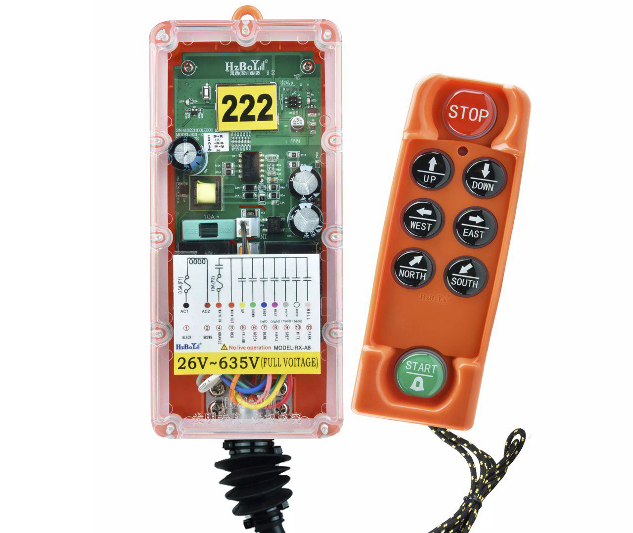 តេឡេកូរ៉េ6ទិស36V-635Vកូន1
